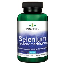 Swanson 斯旺森 硒膠囊 100mcg, 300顆, 1罐