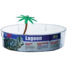 Lee's AQUARIUM & PET PRODUCTS 橢圓形烏龜潟湖, 1個