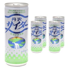 SokenSha 丹澤微甜汽水, 5個, 250ml