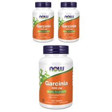 NOW Foods 藤黃果萃取錠 1000mg, 120顆, 3罐