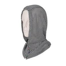 체크후드망토햇빛가리개후드형망토