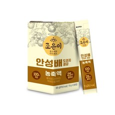 조은이식품 안성배 도라지 생강농축액 스틱10g 30포 선물포장, 10g, 30개입, 1개