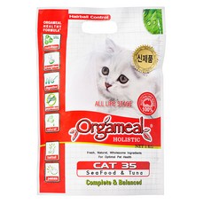 올가밀 홀리스틱 캣35 고양이 사료 씨푸드&참치, 참치, 1kg, 1개