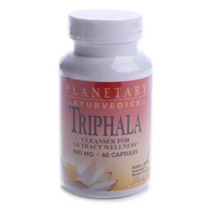 Planetary Ayurvedics 트리팔라 500mg 캡슐, 60개입, 1개
