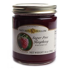 네이쳐스할로우 무설탕 프리저브 잼, Raspberry, 1개