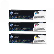 HP No.130A 정품토너 CF351A, Cyan, 1개 Cyan, 1개
