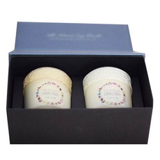 캔들도도 아로마220ml 2구선물세트(우드심지) 베이비파우더