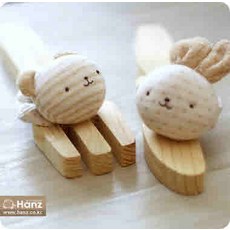 Hanz DIY造型手腕搖鈴, 兔子款