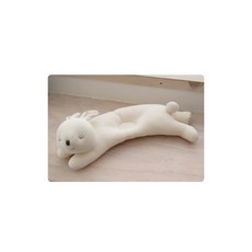 오가닉 토끼 짱구베개, 네추럴, 1개