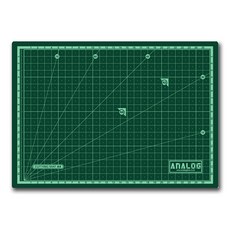 아날로그 커팅매트 A4, 녹색, 1개