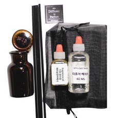 디퓨저KIT-시약병-향수향, 60ml, 제라늄 앤 버베나