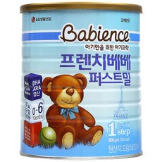 베비언스 프렌치베베 퍼스트밀 분유 1단계, 800g, 1개