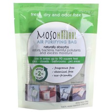 모소네츄럴 냉장고 공기 정화용 탈취제, 200g, Green