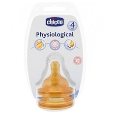 치코 천연고무 젖꼭지, 빠른속도, 2개