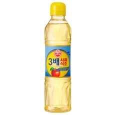오뚜기 3배 사과식초, 500ml, 1개