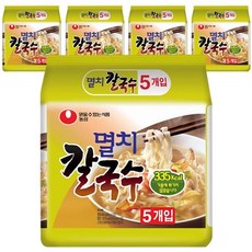 농심멸치칼국수