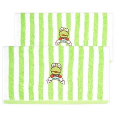 Pororo 卡通條紋掛繩毛巾, Crong, 2入