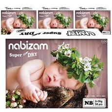 나비잠 수퍼드라이 밴드형 기저귀 남여공용 NB (3~5kg), 신생아용(NB), 200매