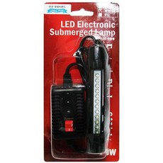 아마존 아쿠아 LED 수중등 화이트 1W, 1개