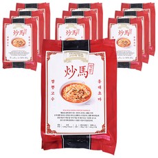피코크 초마 짬뽕, 1240g, 10개