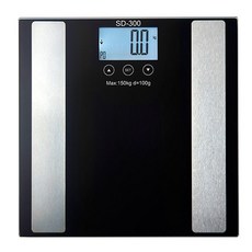 경인 가정용 디지털 체지방 체중계, SD-300, 블랙