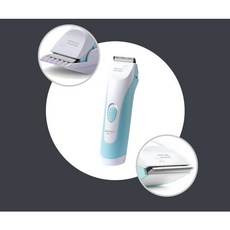 바비온 반려동물 미니 방수 이발기 SBC-31, 화이트블루, 1개