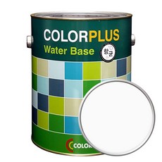 노루페인트 컬러플러스 페인트 4L, 퓨어화이트, 1개