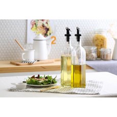 시노글라스 오일병 2P 블랙, 500ml, 2개