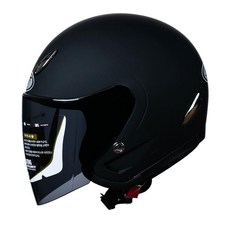 오토바이 헬멧-추천-에스에스켐 SST 체어맨 오토바이 헬멧, 무광블랙