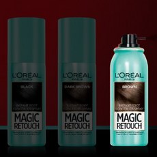 로레알파리 매직 리터치 증모제 75ml, 브라운, 2개