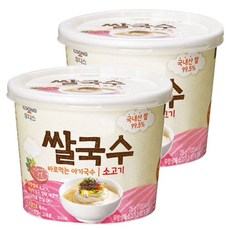 일동후디스 쌀국수, 소고기맛 쌀국수, 2개, 28g