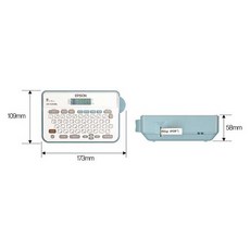 엡손 라벨프린터기 LW-K200BL, 혼합색상, 1개 - 이미지 8