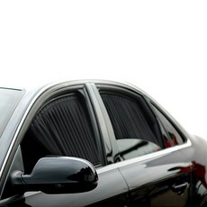 블랙라벨 차량용 커튼 현대 구베르나 1열, 1세트