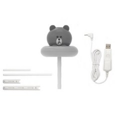 라인프렌즈 브라운 USB 가습기, AIR-LF-H-001