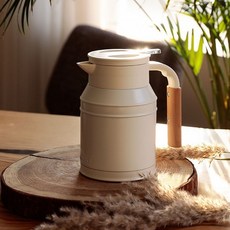 모슈 테이블팟 보온보냉 주전자, 1L, IVORY, 1개