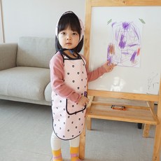 유아방수앞치마세트
