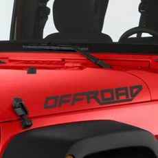 그리븐 그리드 오프로드 데칼 차량용스티커 F-Type 10066 40cm, 다크그레이, 1개