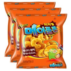 크라운 카라멜콘 메이플, 74g, 3개