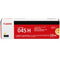 캐논 정품토너 대용량 CRG045H, 노랑, 1개