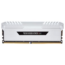 CORSAIR 海盜船 DDR4 16G PC4-24000 CL15 VENGEANCE LED RGB 8Gx2 白色, 單品