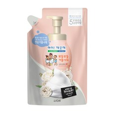 아이깨끗해 보들보들 거품샤워 바디워시 리필 너리싱케어, 650g, 1개