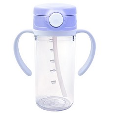 아가프라 스타 트라이탄 빨대컵 300ml, 퍼플, 1개