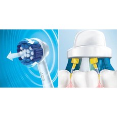 오랄비 전동칫솔 리필모 프리시즌클린 EB20 3개입 + 플로스액션 EB25 1개입 1팩, 1세트, 2종