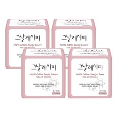 그날레시피 순면100% 팬티라이너 롱, 18개입, 4개