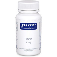 퓨어인캡슐레이션 바이오틴 8mg 캡슐, 1개, 60정