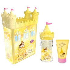 디즈니 벨 미녀와야수 캐슬 향수 EDT 50ml + 샤워젤 75ml, 1세트