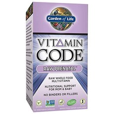 Garden of Life 비타민코드 로우 임신부 90개입 베지테리안 캡슐