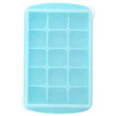 투데코 실리콘 이유식 보관 아이스트레이, 225ml, 블루, 1개