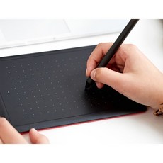 와콤 원바이와콤 소형 타블렛 CTL-472, Black + Red