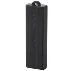 이소닉 USB형 녹음기 16G, MQ-U350, 블랙